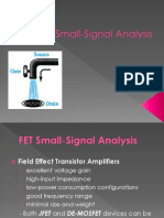 FET Small Signal Analysis 10