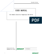 DENAIR Direct Driven Air Compressor User Manual - EEI 2