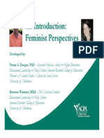 Feminist Theoretical Perspectives Pasque Wimmer REV PDF