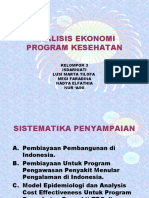 Analisis Ekonomi Program Kesehatan