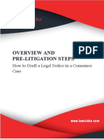 How To Draft A Legal Notice in A Consumer Case