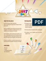 JustOne Reglas SP PDF