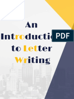 Letter Writing PDF