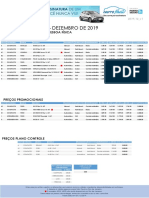 2019 - 12 - Tabela de Preços - CARRO FÁCIL