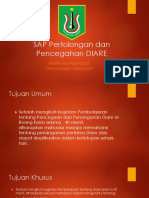 SAP Pertolongan Dan Pencegahan DIARE