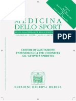 VALUTAZIONE PNEUMOLOGICA PER  SPORT, 2010