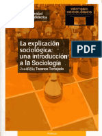 Tezanos Tartajada Jose - La Explicacion Sociologica - Una Introduccion a la sociologia ventana.pdf