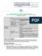 Anexo 3.5 Reporte e Investigación Incidentes