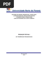 Tendências pedagógicas