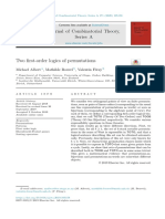 Two first-order logics of permutations