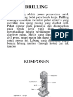 Drilling BORING BROACHING