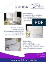 Invitaciones de Boda