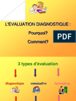 Evaluation Diagnostique