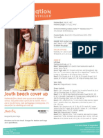 South Beach Cover Up PDF