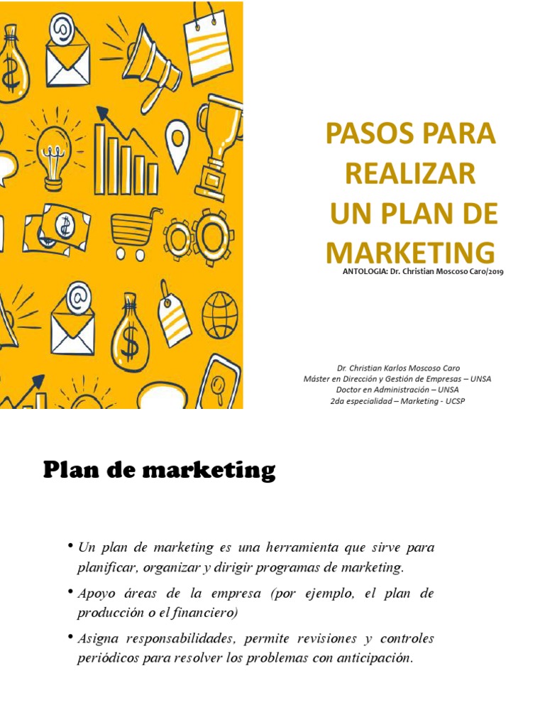 Pasos para un Plan de Marketing Efectivo | PDF | Análisis FODA | Marketing