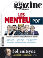Le Nouveau Magazine Littéraire - Le Menteurs