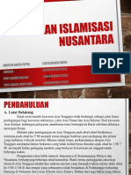 1. Gerakan Islamisasi Nusantara.