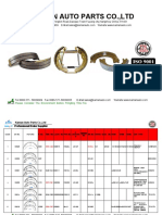 Brake Shoes Catalog