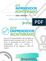 Concurso emprendimiento Montería 14-28 años