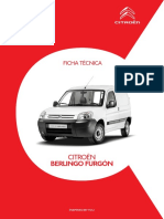 Citroën Berlingo furgón ficha técnica