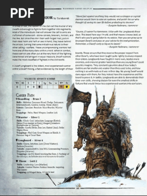 Warhammer fantasy 4th edition pdf
