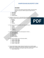 Soal USBN PPKN 2017 Dan Pembahasan