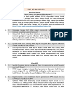 Faq Aplikasi Pelita PDF
