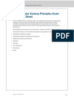 AP CSP Exam Reference Sheet