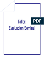 Evaluación Seminal