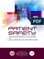 Buku Patient Safety Awareness Course