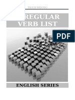 Irregular Verb List: English Series