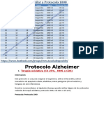 Protocolo Alzheimer