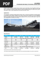 HS Series Standard Movable Stacking Conveyors