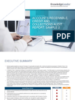 Accounts Receivable, Credit and Collections Audit Report