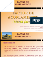 Factor de Acoplamiento entre maquinas