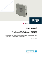 Profibus DP Gateway 716458 1.0 HB en PDF