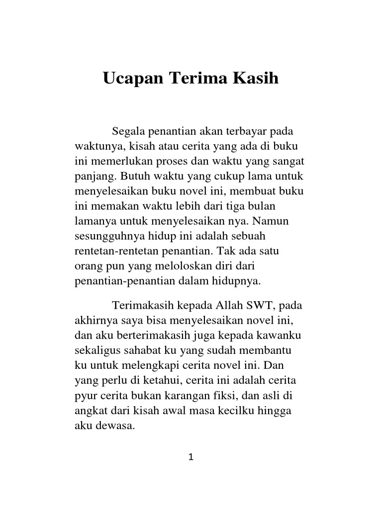 Ucapan Terimakasih