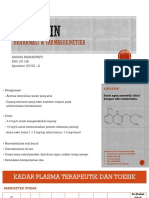 Annisa Rahmawati - 3351191128 - Biofarkinetik LIDOKAIN