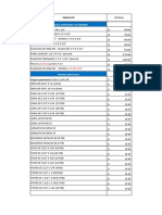 Listado de Precios Arq. Javier Esponda