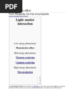 Photoelectric Effect