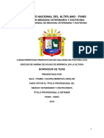 PARAMETROS PRODUCTIVOS EN GALLINAS DE POSTURA CON ADICION DE HARINA DE HOJAS DE MORINGA, EN LA ALTURA (Reparado) (Reparado)