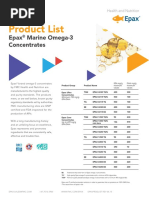 EPAX ProductList - US