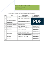 Jadwal Poli RSMJ Tanpa Hari