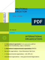 International Institutions in International Law