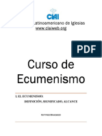 Gottfried Brakemeier - Curso de Ecumenismo PDF