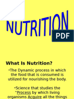 nutrition lecture part 1