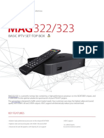 Basic IPTV Set-Top Box MAG322/323