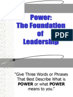 11.POWER FOUNDATION OF LEADERSHIP.ppt