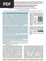 Design and Manufacturing of Sprocket Using Additive Manufacturing Technology