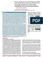 A Research On Strength and Behavior of Steel Fibre Reinforced Self-Compacting Concrete Structural Element